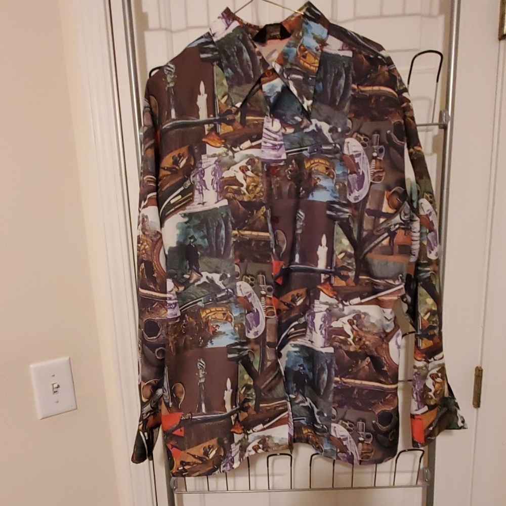 Long sleeve hunting shirt